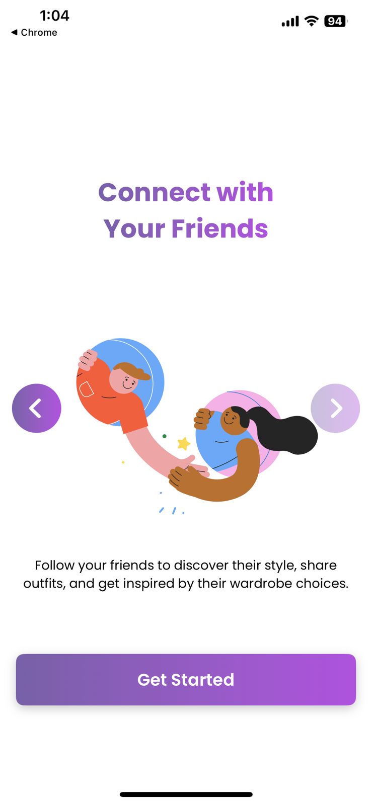 Threadly App Connect with Friends